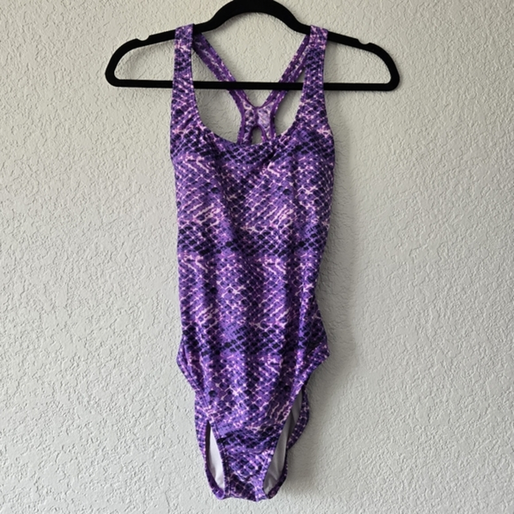 SPEEDO‎ 6 UltraBack ONE-piece Swimsuit racerback PURPLE 7722136